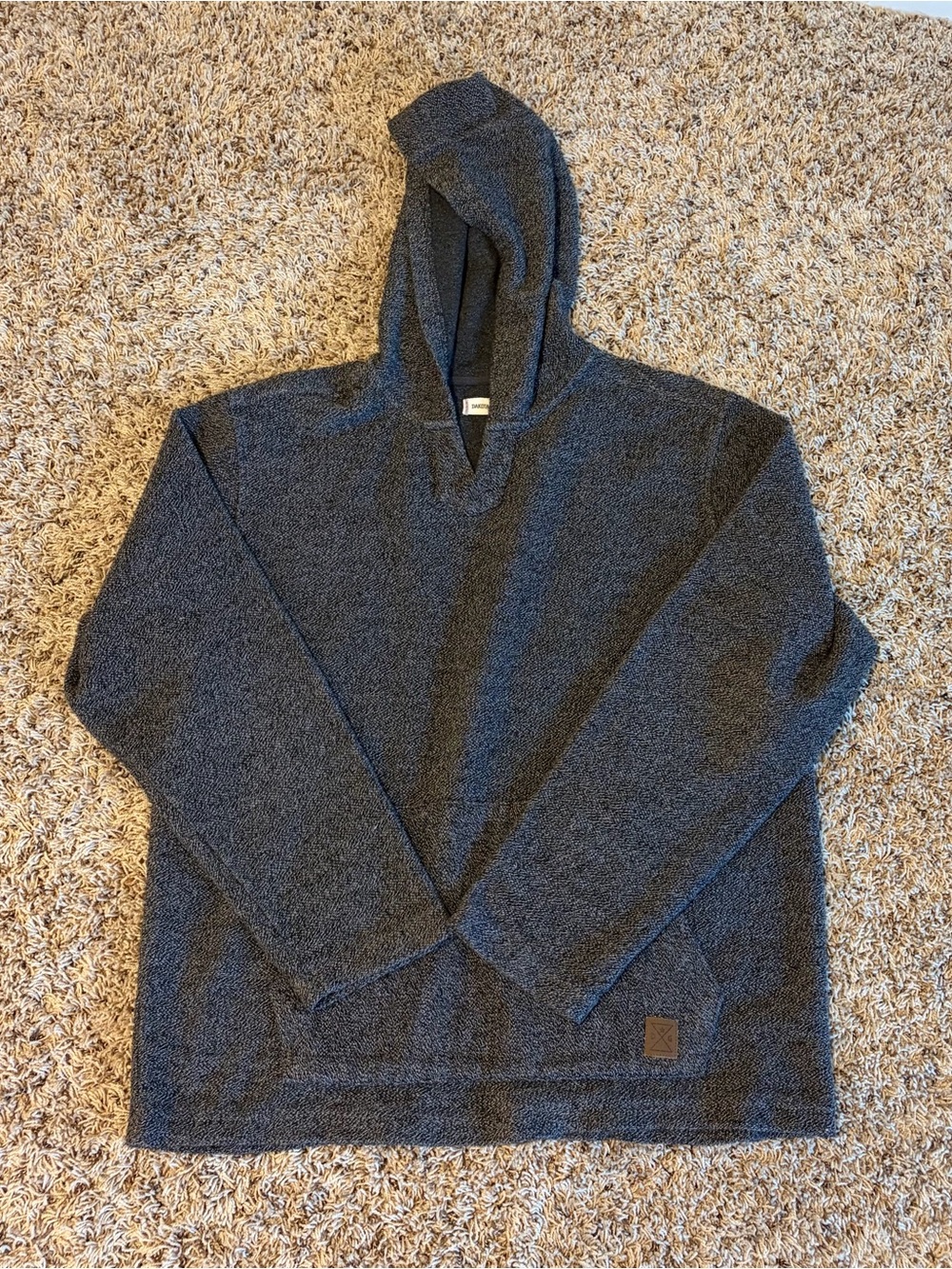 Men's Hooded Pullover Outdoor-inspired Warm Knit Sweatshirt Large Dakota Grizzly